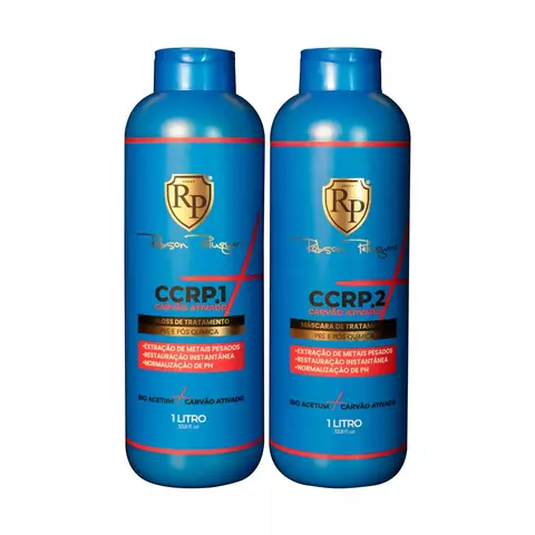 Kit CCRP Carvão Ativado 1 Litro Robson Peluquero - comprar online