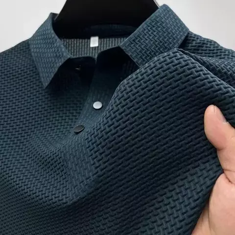 Camisa Polo Texturizada
