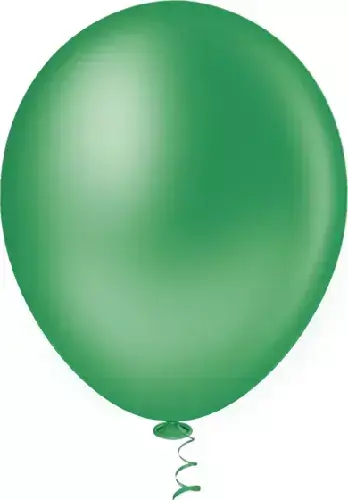 BALÃO LISO TAM 16" VERDE PIC PIC 12 UN (1001016300012)