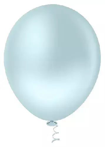 BALÃO LISO TAM 16" AZUL CANDY PIC PIC 12 UN (1001016610012)
