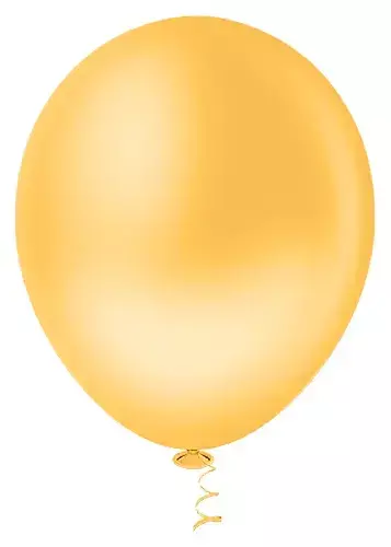 BALÃO LISO TAM 05 AMARELO PAPAYA PIC PIC 50 UN (1001005670050)