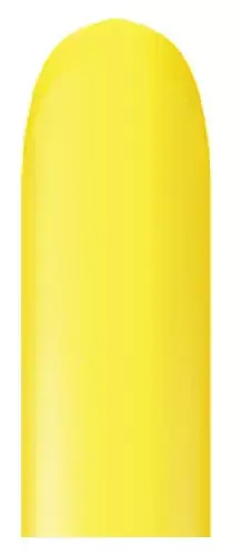 BALÃO PIC 260 CANUDO AMARELO 25UN PIC PIC (1001260010025)