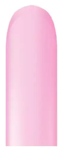 BALÃO CANUDO PIC 260 ROSA BABY 25UN PIC PIC (1001260130025)