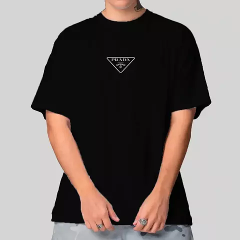 Camiseta Masculina Oversized Prada