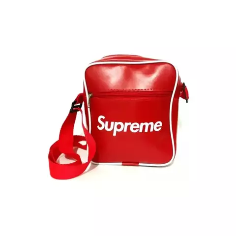 Bolsa Lateral Shoulder Bag Supreme Vermelha