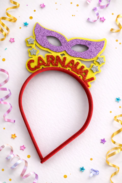 Tiara Carnavalesca em Eva