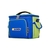 Bolsa Térmica 3 Potes - Azul Royal com Verde Fit - Padrão: Único na internet
