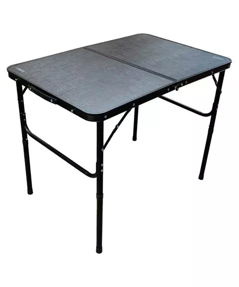 Set mesa plegable con 2 bancos de aluminio - comprar online