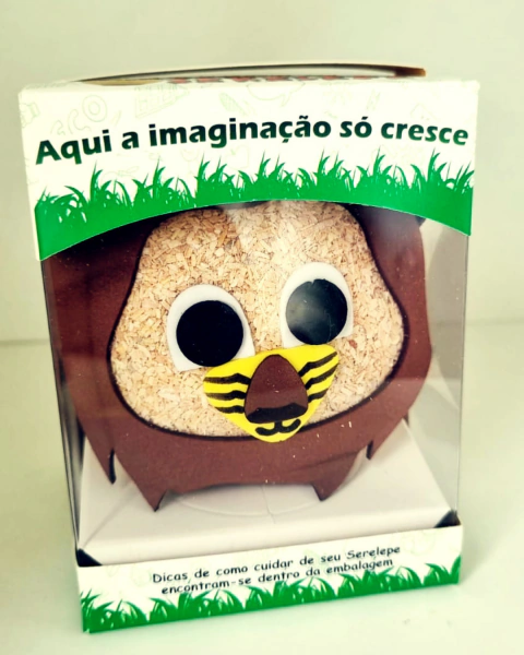 Boneco Ecológico Leão - Turma do Serelepe