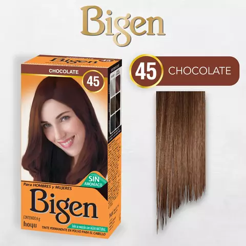Bigen / # 45 Chocolate ++ Bigen - comprar en línea