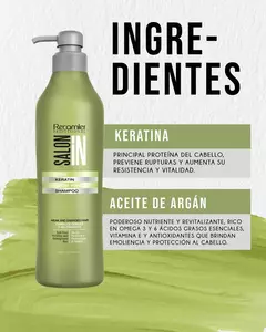 Shampoo Keratin Ultra Force / 1000Ml ++ Recamier en internet