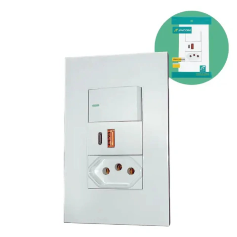 Tomada Interruptor Com Carregador Usb 20w Turbo 10a - SU-613