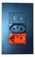 Tomada Modular Usb Tipo C De Parede Bivolt Atualizável 20a - Aliglobal 