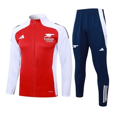 Conjunto Arsenal Treino 24/25 - Masculino Adidas - Vermelho e azul