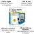 Kit Aparelho Medidor De Glicemia Diabetes Accu-Chek Guide Me Original com 50 Tiras Reagentes na internet