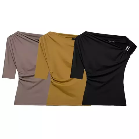 Blusa Ombro Único Larissa