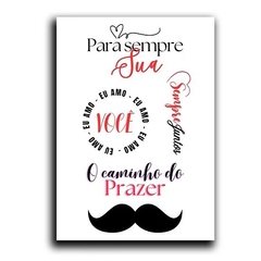 Tatuagem Temporária 4 Frases Bigode