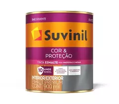 Tinta Esmalte Sintético Cor Grafite Escuro 900 ml Suvinil - comprar online