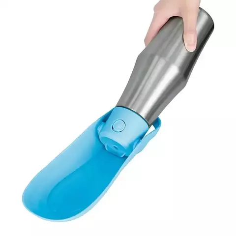 Tigela de água de viagem para cães portátil garrafa de água do cão para caminhar - comprar online