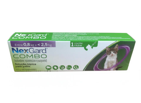 NexGard COMBO P (0.3ML) Tópico - 1 Dose para Gatos - comprar online
