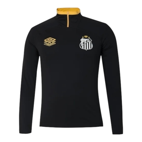 Jaqueta Corta-Vento Santos Treino 25/26 - Umbro - Preta