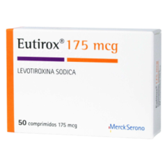 EUTHYROX 175MCG 50CP - comprar online