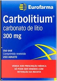 CARBOLITIUM 300MG 60CP REV - comprar online