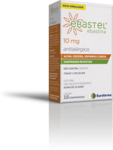 EBASTEL 10MG 10CP - comprar online