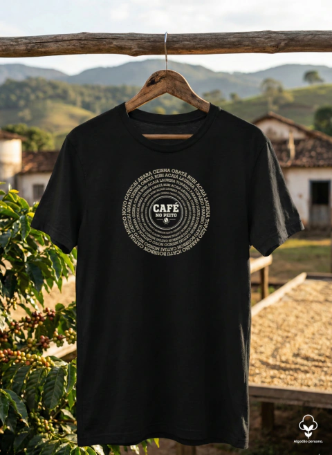 Camiseta - Varietais - Algodão Peruano