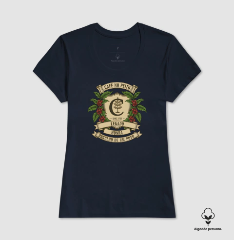 Camiseta - Brasão Legado (Algodão Peruano) - comprar online