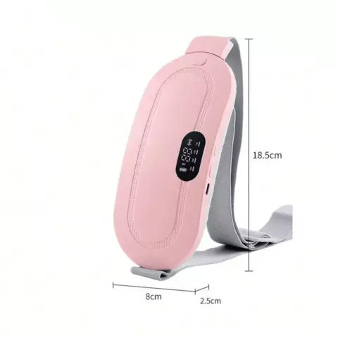 Cinto de aquecimento menstrual elétrico para mulheres massageador de espasmo men