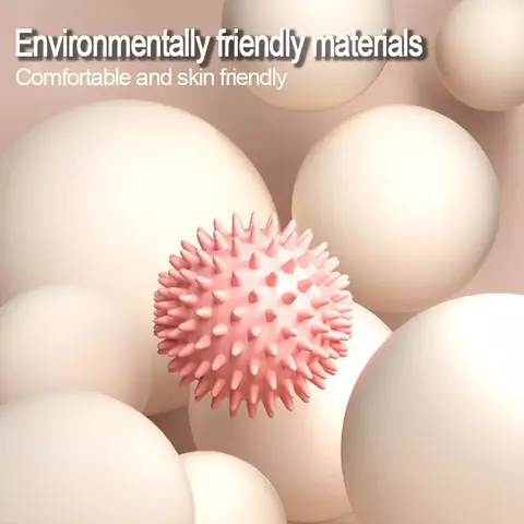 Bola de massagem para pés com pontas, pilates, yoga, esportes, fitness, relaxame