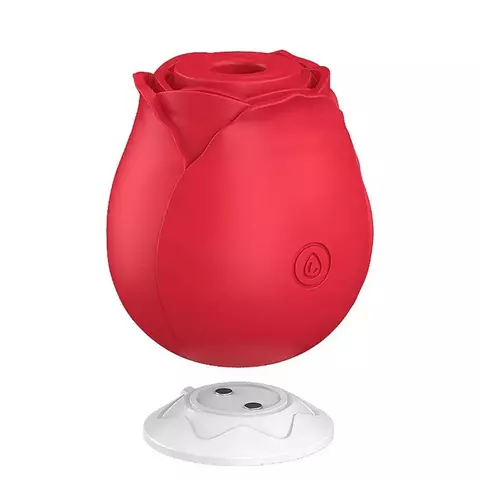 Rosa Estimuladora de Clitóris com 10 Modos de Pulsação - comprar online