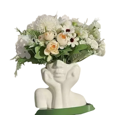 Vaso para Plantas Decorativo Grécia em Cerâmica