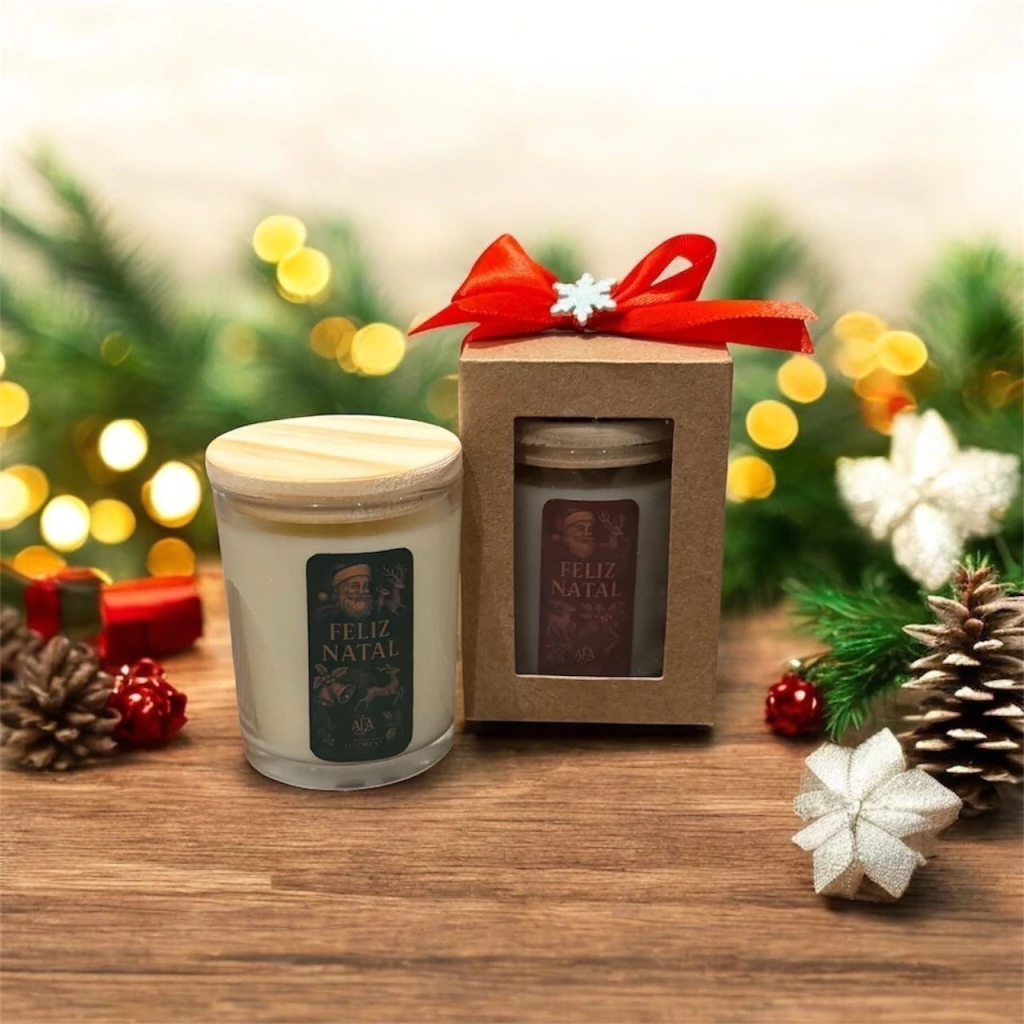 Vela Natalina no Copo - 65g