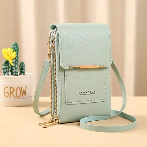 Bolsas de ombro crossbody, funcionalidade Touch Screen, praticidade, organização e mãos livre. Celular seguro, acessível e sempre à mão. - comprar online