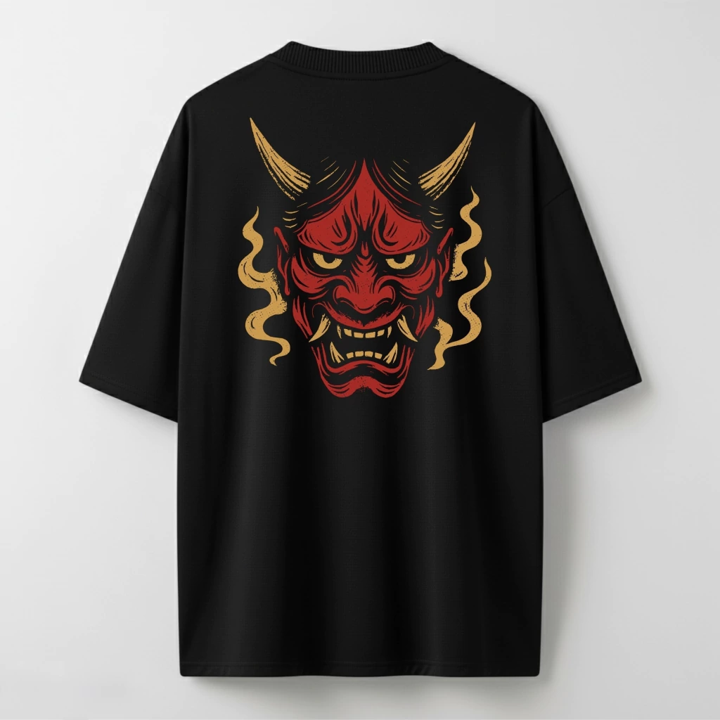 Camiseta Oversized Hannya