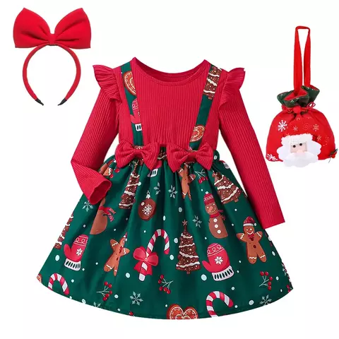 Vestido de natal Nuca para meninas