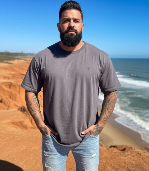 Remera Big Fundamental - Dread