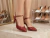 Vizzano Cherry Luxe – Sofisticación en Tono Cereza