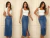 Pollera Larga Denim Midi SHAPLE con Tajo Frontal en internet