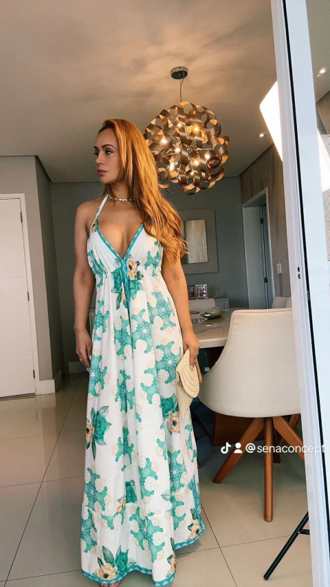 Vestido Boho Garden - Sena Concept