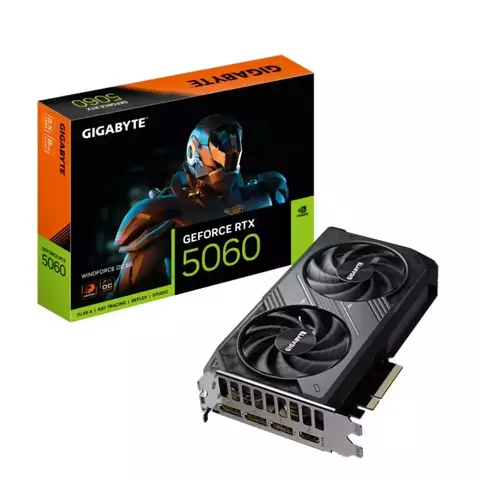 Placa De Video Gigabyte Rtx 5060 8gb Geforce 2x Fans