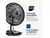 Ventilador de Mesa Mondial VTX-40-8P Turbo 40cm 3 Velocidades - 110V - comprar online
