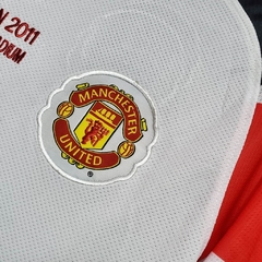 Camisa Manchester United Retrô 2010/2011 Branca - Nike - EM SPORTS