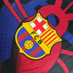 Camisa Barcelona Edição Especial 23/24 - Jogador Nike Masculina - Preta com detalhes azul e vermelho - loja online