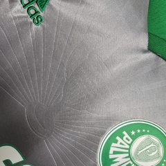Camisa Retrô Palmeiras III 2015 - Masculina Puma - Cinza com detalhes em verde - loja online