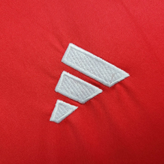 Camisa País de Gales I 24/25 - Torcedor Adidas Masculina - Vermelha - EM SPORTS