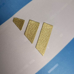 Camisa Seleção Argentina I 24/25 - Jogador Adidas Masculina - Branca e azul - EM SPORTS