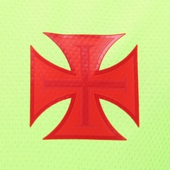 Camisa Vasco da Gama Treino 24/25 - Torcedor Kappa Masculina - Amarela fluorescente com detalhes em preto - EM SPORTS